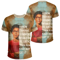 AfricanT Shirt Claudette Colvin Quote Paint Mix African T Shirt - Wonder Print Shop