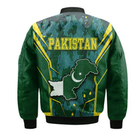 Pakistan Men in Green Cricket Team Bomber Jacket Green Shirts Sport Style LT9 - Wonder Print Shop