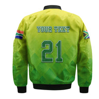 (Custom Personalised) South Africa National Cricket Team Bomber Jacket Proteas Sports Yellow Style LT9 - Wonder Print Shop