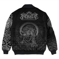Viking Clothing Fenrir Norse 3D Tattoo Bomber Jacket RLT12 - Wonder Print Shop