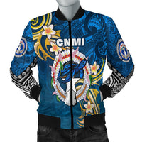 Northern Mariana Islands Women Bomber Jacket Independence Day LT16 - Wonder Print Shop