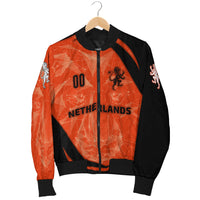 (Custom Personalised) The Netherlands Football 2021 Men's Bomber Jacket Sport Style LT16 - Wonder Print Shop