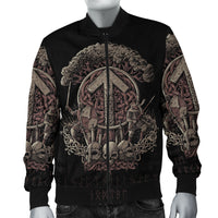 Viking Bomber Jacket Teiwaz Rune RLT12 - Wonder Print Shop