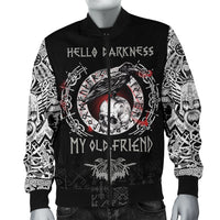 Viking Bomber Jacket Raven and Skull RLT12 - Wonder Print Shop