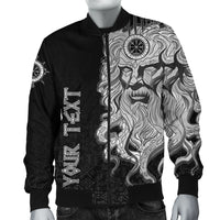 Custom) Viking Bomber Jacket - Njord Vegvisir RLT12 - Wonder Print Shop