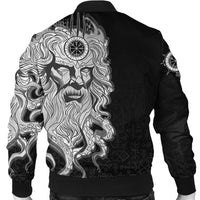 Custom) Viking Bomber Jacket - Njord Vegvisir RLT12 - Wonder Print Shop