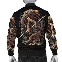 Viking Bomber Jacket Uruz Rune RLT12 - Wonder Print Shop