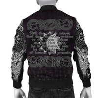 Viking Bomber Jacket Hati and Skoll Valknut RLT12 - Wonder Print Shop