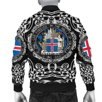 Viking Bomber Jacket Iceland Viking Pattern RLT12 - Wonder Print Shop