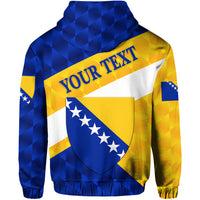 Custom Bosnia and Herzegovina Hoodie Sporty Style LT8 - Wonder Print Shop