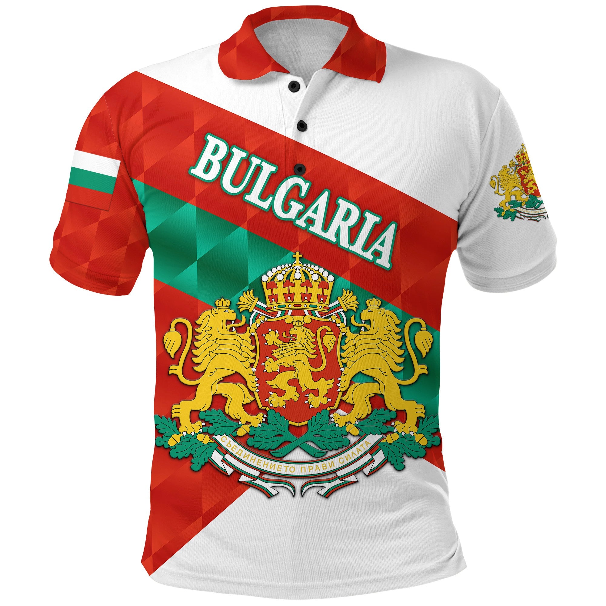 custom-personalised-bulgaria-polo-shirt-sporty-style