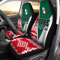 Happy Mexico Fathers Day Car Seat Covers Mexican Aztec Pattern - Wonder Print Shop