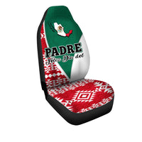 Happy Mexico Fathers Day Car Seat Covers Mexican Aztec Pattern - Wonder Print Shop