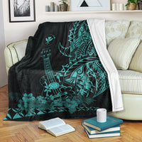 hawaii-polynesian-premium-blanket-ukulele-turquoise