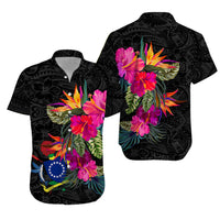 Cook Islands Hibiscus Polynesian Tribal Matching Hawaiian Shirt And Dress - LT12 - Wonder Print Shop