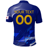 Custom Japan Polo Shirt Football 2022 LT2 - Wonder Print Shop