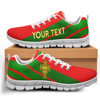 (Custom Personalised) Portugal Football World Cup 2022 Sneaker - LT2 - Wonder Print Shop