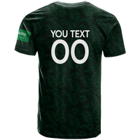 Custom Saudi Arabia T Shirt Football 2022 LT2 - Wonder Print Shop