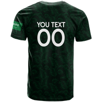 Custom Saudi Arabia T Shirt Football 2022 LT2 - Wonder Print Shop