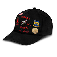 custom-personalised-tuskegee-airmen-motorcycle-club-classic-cap-tamc-spit-fire-simple-style-black