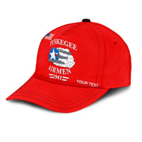 custom-personalised-tuskegee-airmen-classic-cap-the-red-tails-original-style-red