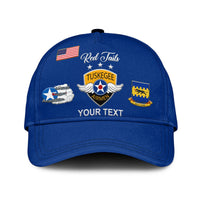 custom-personalised-tuskegee-airmen-classic-cap-the-blue-tails-simplified-vibes-blue