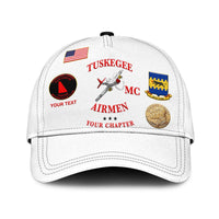 custom-personalised-tuskegee-airmen-motorcycle-club-classic-cap-tamc-spit-fire-simple-style-white