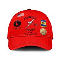 custom-personalised-tuskegee-airmen-motorcycle-club-classic-cap-tamc-spit-fire-simple-style-red