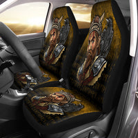 Viking Car Seat Covers Viking Warrior Odin Valhalla Raven Car Seat Covers RLT12 - Wonder Print Shop