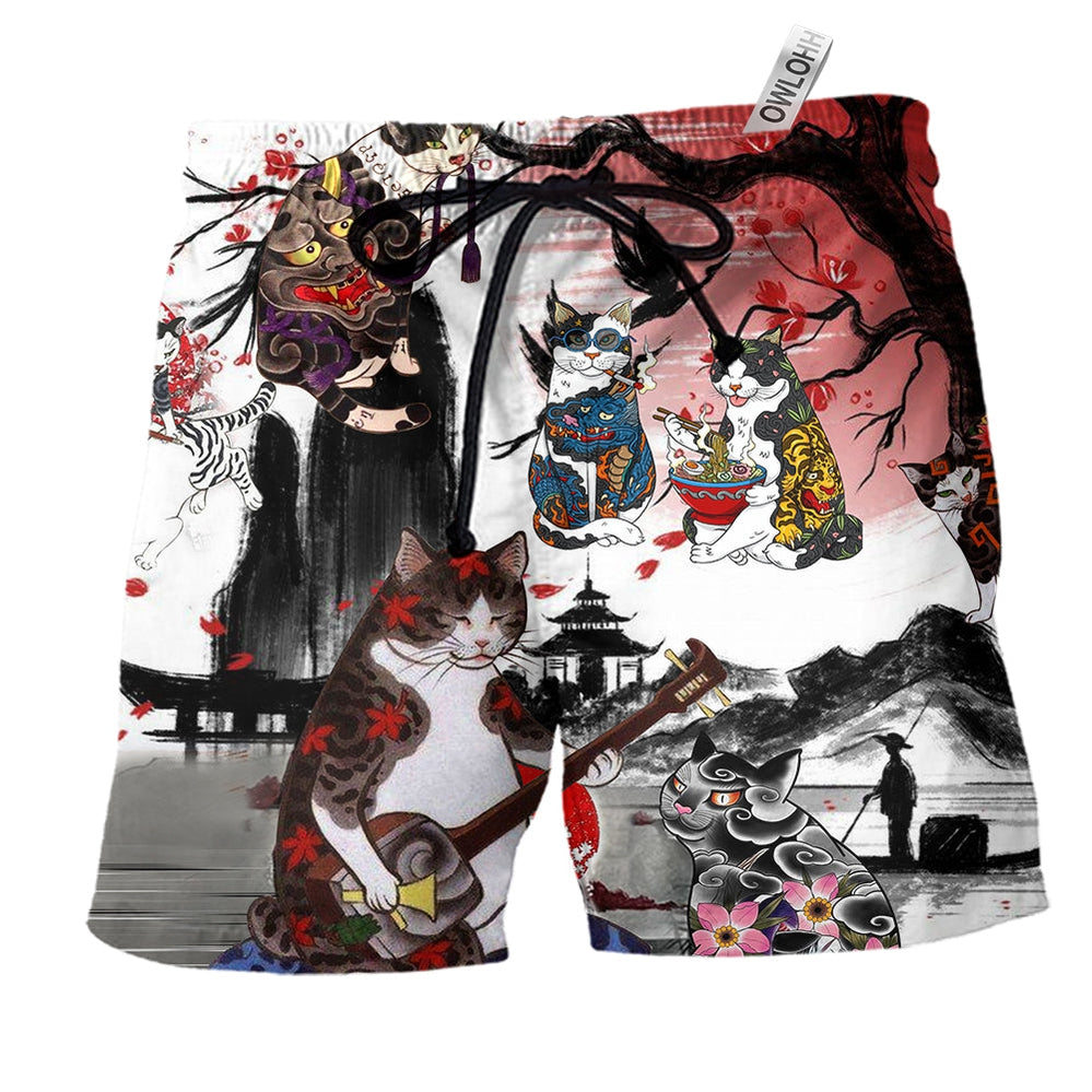 cat-japanese-amazing-art-hawaiian-shorts
