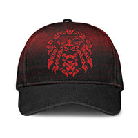 viking-classic-cap-viking-god-odin-allfather-in-asgard-raven-god-red-version-classic-cap