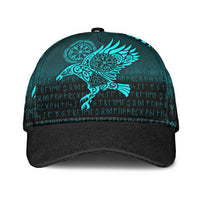 viking-classic-cap-raven-vegvisir-tattoo-cyan-version-classic-cap