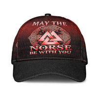 viking-classic-cap-may-the-norse-be-with-you-viking-red-version-classic-cap