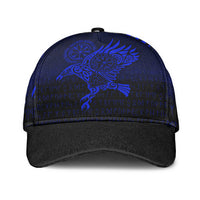 viking-classic-cap-raven-vegvisir-tattoo-blue-version-classic-cap
