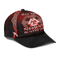 viking-classic-cap-may-the-norse-be-with-you-viking-red-version-classic-cap