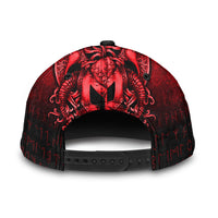 viking-classic-cap-the-armor-of-viking-red-version-classic-cap