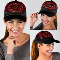 viking-classic-cap-vegvisir-nordic-viking-rune-red-version-classic-cap