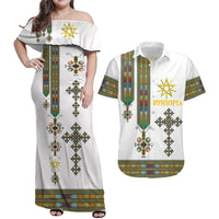 Ethiopia Matching Hawaiian Shirt And Dress Ethiopian Tibeb Basic Style LT9 - Wonder Print Shop