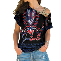 juneteenth-dashiki-personalised-cross-shoulder-shirt-freedom-united