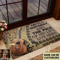 guitar-an-old-guitarist-guitar-vintage-custom-photo-personalized-doormat