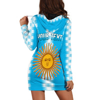 (Custom Personalised) Argentina Football Champions Hoodie Dress La Albiceleste GOAT LT13 - Wonder Print Shop