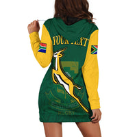 (Custom Personalised) South Africa Rugby Hoodie Dress Springboks Champion Bokke African Pattern Go Bokke LT13 - Wonder Print Shop