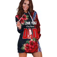 Samoa Fathers Day Hoodie Dress Polynesian Best Dad Ever LT13 - Wonder Print Shop