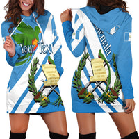 (Custom Personalised) Guatemala Hoodie Dress Resplendent Quetzal Gorgeous LT13 - Wonder Print Shop