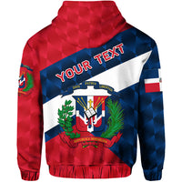 Custom Dominican Republic Hoodie Sporty Style LT8 - Wonder Print Shop
