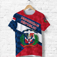 Custom Dominican Republic T Shirt Sporty Style LT8 - Wonder Print Shop