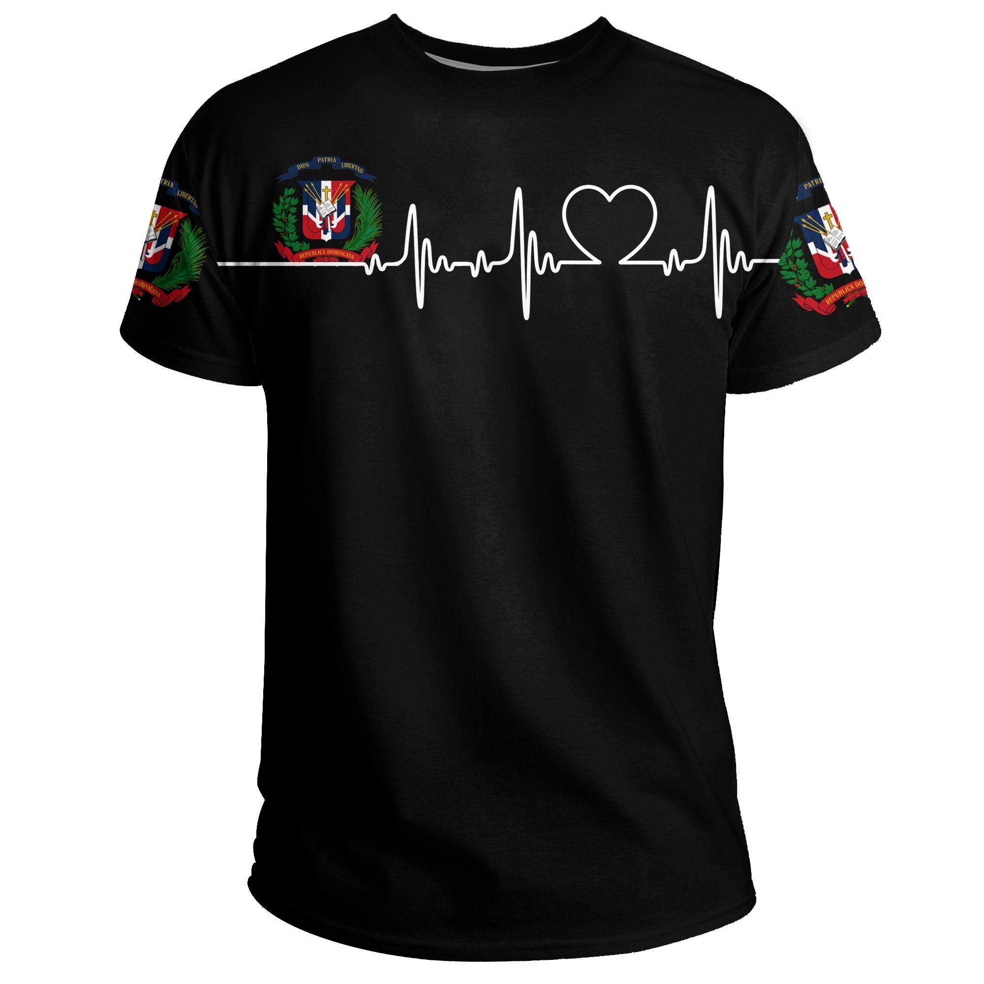 dominican-republic-t-shirt-heartbeat-womensmens