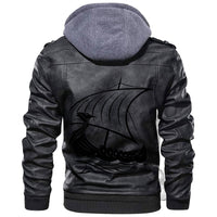 Viking Drakkar Symbol New Leather Jacket RLT12 - Wonder Print Shop