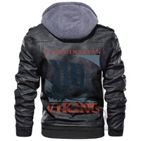 Viking Drakkar Leather Jacket RLT12 - Wonder Print Shop