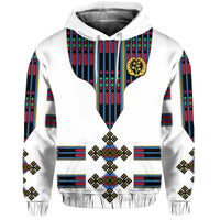 Custom Eritrea Hoodie Fancy Tibeb Vibes Flag Style LT8 - Wonder Print Shop